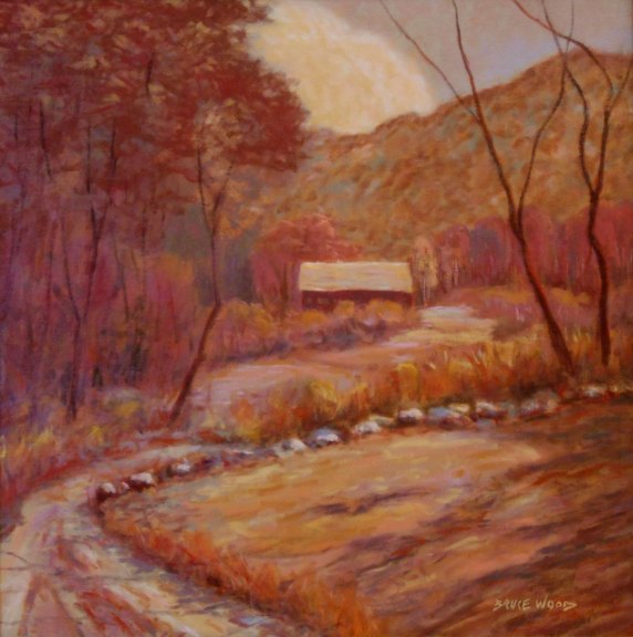 New England Fall Landscape Painting