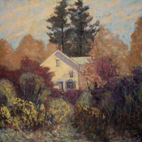 New England painting with Fall colors